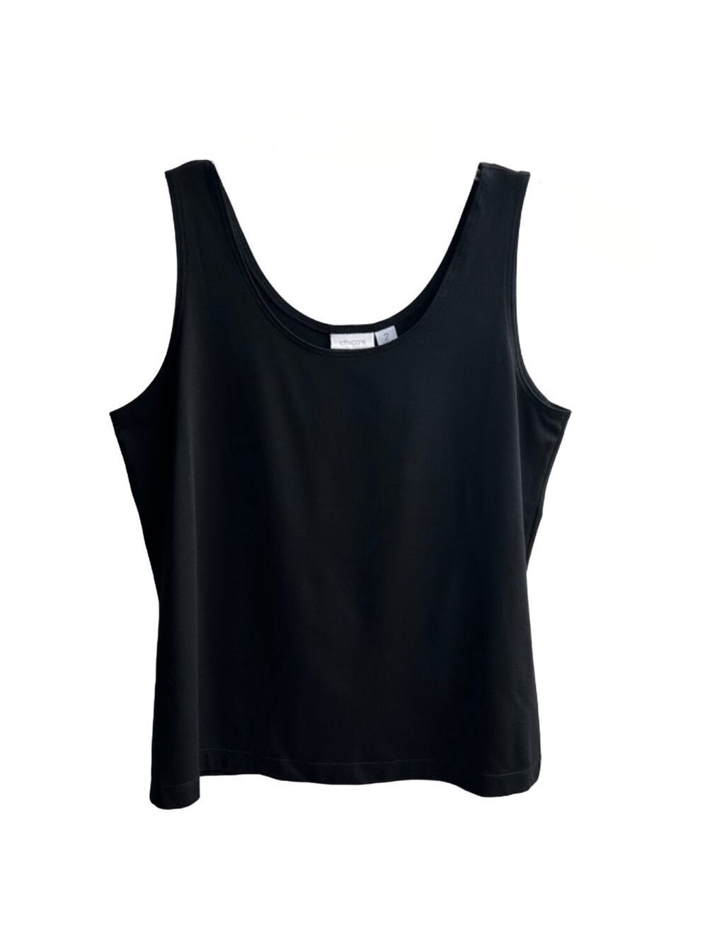 Chico's Sleeveless Black Tank Top